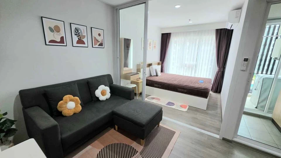 ให้เช่า Regent Home Bangna วิวสระ + วิวสวน แบบไม่ต้องก้ม ไม่ใกล้ลิฟท์และห้องขยะ ห้องไม่ร้อน ต้องจอง