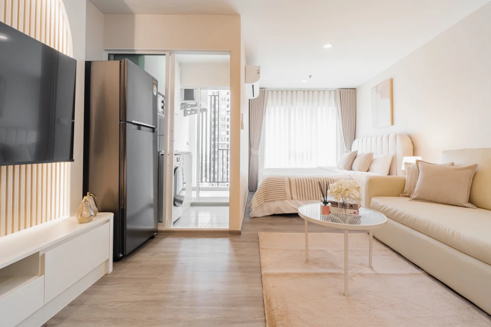 ให้เช่า Regent Home Bangna ห้องชั้นสูง เฟอร์พร้อม รีบจองเลยก่อนพลาด+++