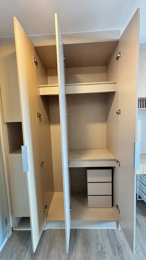 ให้เช่า Regent Home Bangna ห้องชั้น 17 มาพร้อมเฟอร์นิเจอร์ครบครัน หิ้วกระเป๋าเข้าอยู่ได้เลยจ้า