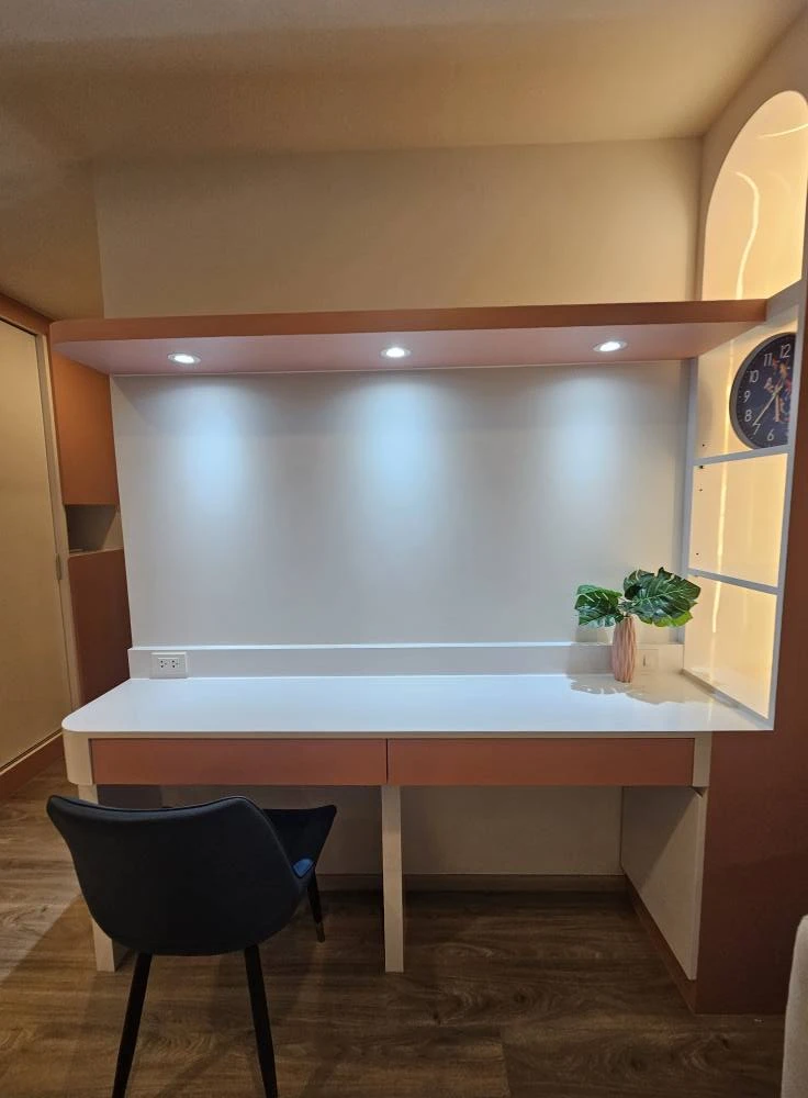 ให้เช่า Regent home bangna ห้องตกแต่งบิวท์อินสวยปังทั้งห้อง น่าอยู่สุดๆ ไม่จองถือว่าผิด