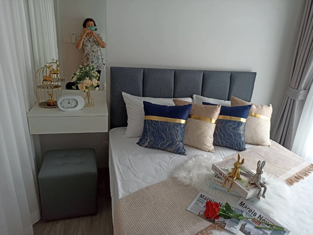 ให้เช่า Regent Home Bangna ห้องตกแต่งสวย พร้อมเฟอร์นิเจอร์และ Built In ทันสมัย พร้อมเข้าอยู่ได้เลย