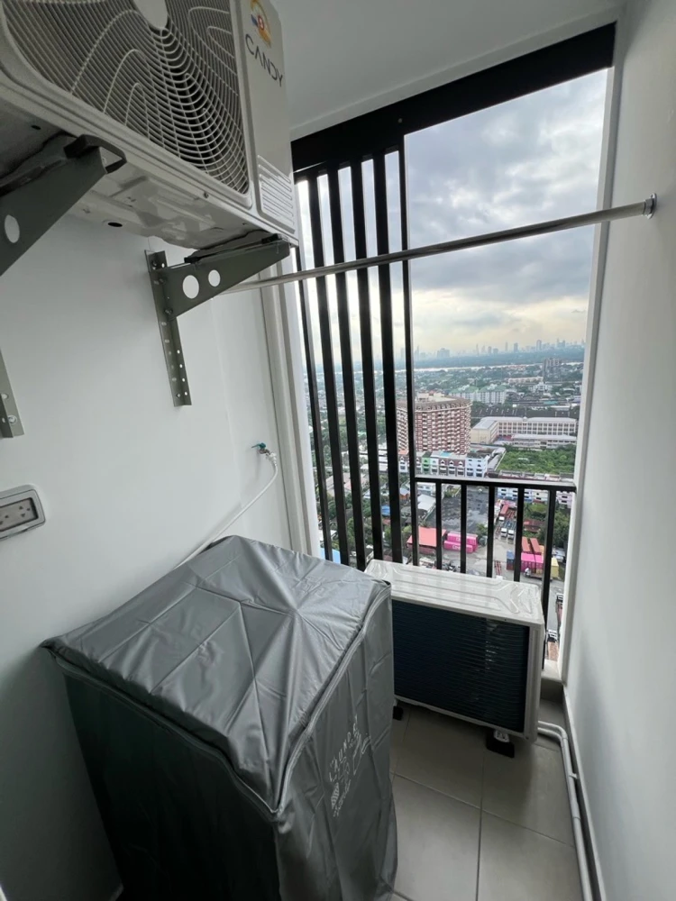 ให้เช่า Regent Home Bangna ห้องน่าอยู่ ตกแต่งคุมโทน บิ้วอินผนังอย่างดี วิวโล่ง จองเลย