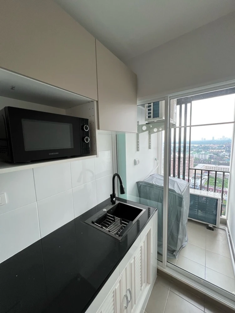 ให้เช่า Regent Home Bangna ห้องน่าอยู่ ตกแต่งคุมโทน บิ้วอินผนังอย่างดี วิวโล่ง จองเลย