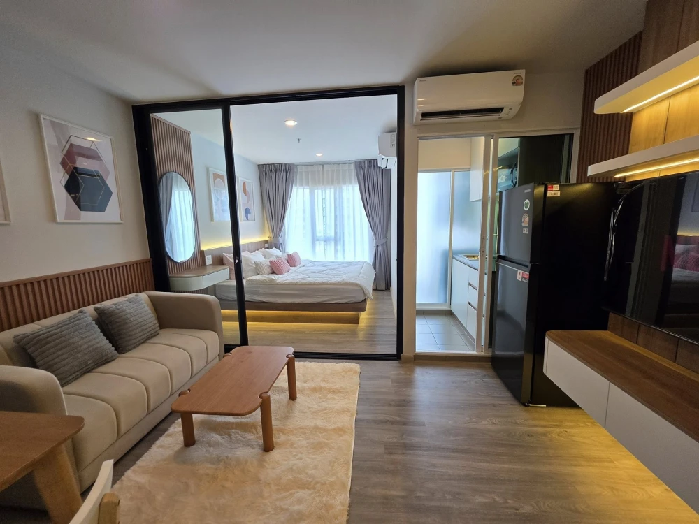 ให้เช่า Regent Home Bangna ห้องน่าอยู่ ตกแต่งคุมโทน บิ้วอินเฟอร์นิเจอร์อย่างดี จองเลย