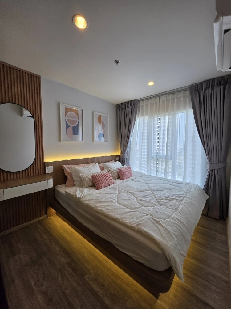 ให้เช่า Regent Home Bangna ห้องน่าอยู่ ตกแต่งคุมโทน บิ้วอินเฟอร์นิเจอร์อย่างดี จองเลย