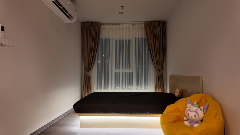 ให้เช่า Regent Home Bangna ห้องน่าอยู่ ทำเลดี มาพร้อมโซฟาตัวใหญ่น่านั่ง เห็นวิวสวน ห้ามพลาด