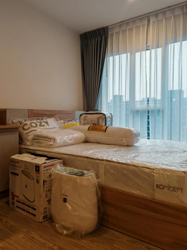 ให้เช่า Regent Home Bangna ห้องน่าอยู่ มาพร้อมเฟอร์ครบครัน เห็นวิวเมืองสวย ดีแบบนี้ห้ามพลาด