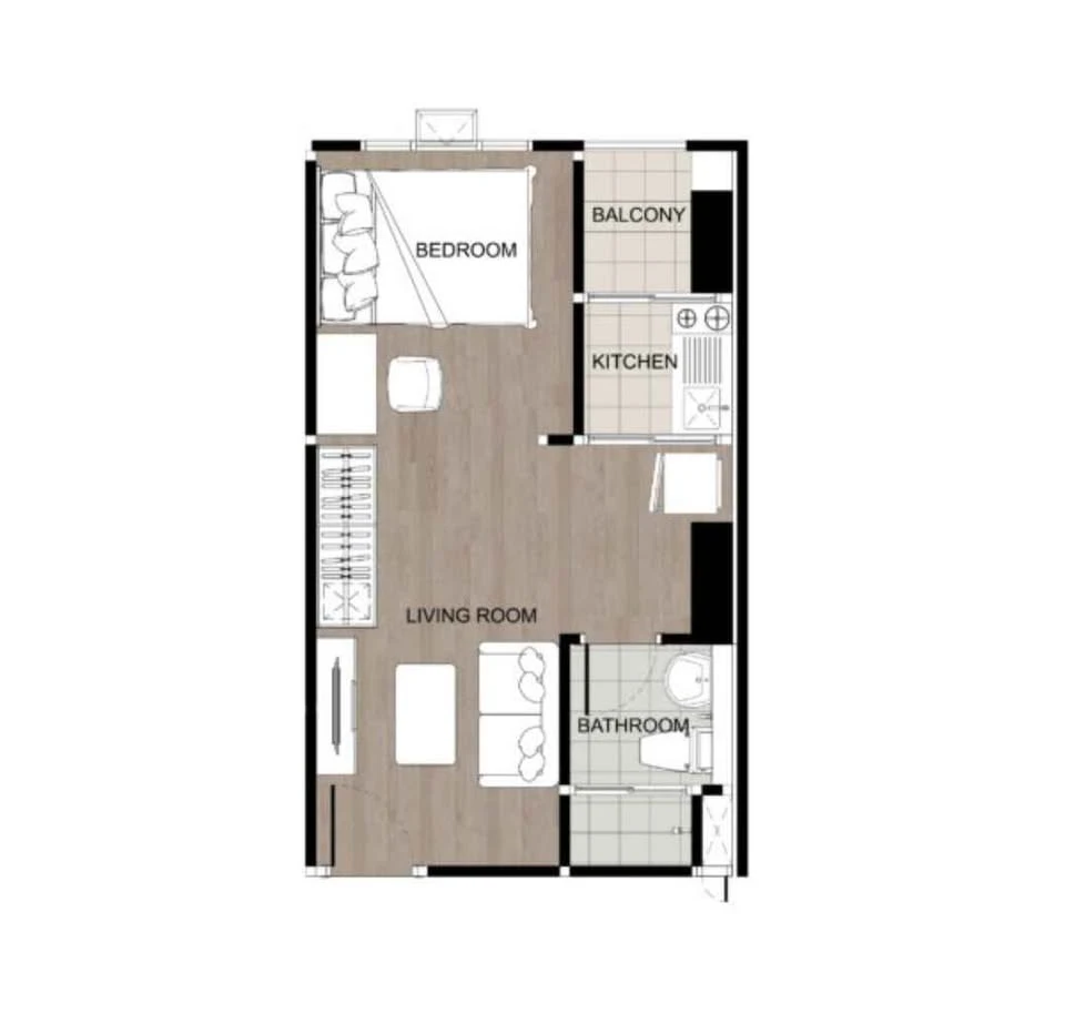 ให้เช่า Regent Home Bangna ห้องน่าอยู่ ราคาสบายกระเป๋า พร้อมเฟอร์ จองเลย