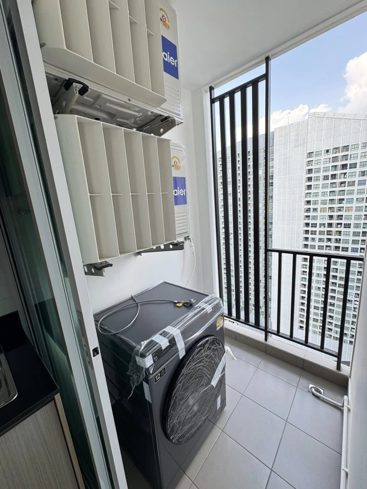 ให้เช่า Regent Home Bangna ห้องพร้อมอยู่ ชั้นสูงเฟอร์พร้อม ทิศตะวันออก ไม่ร้อน ลมดี จองเลย