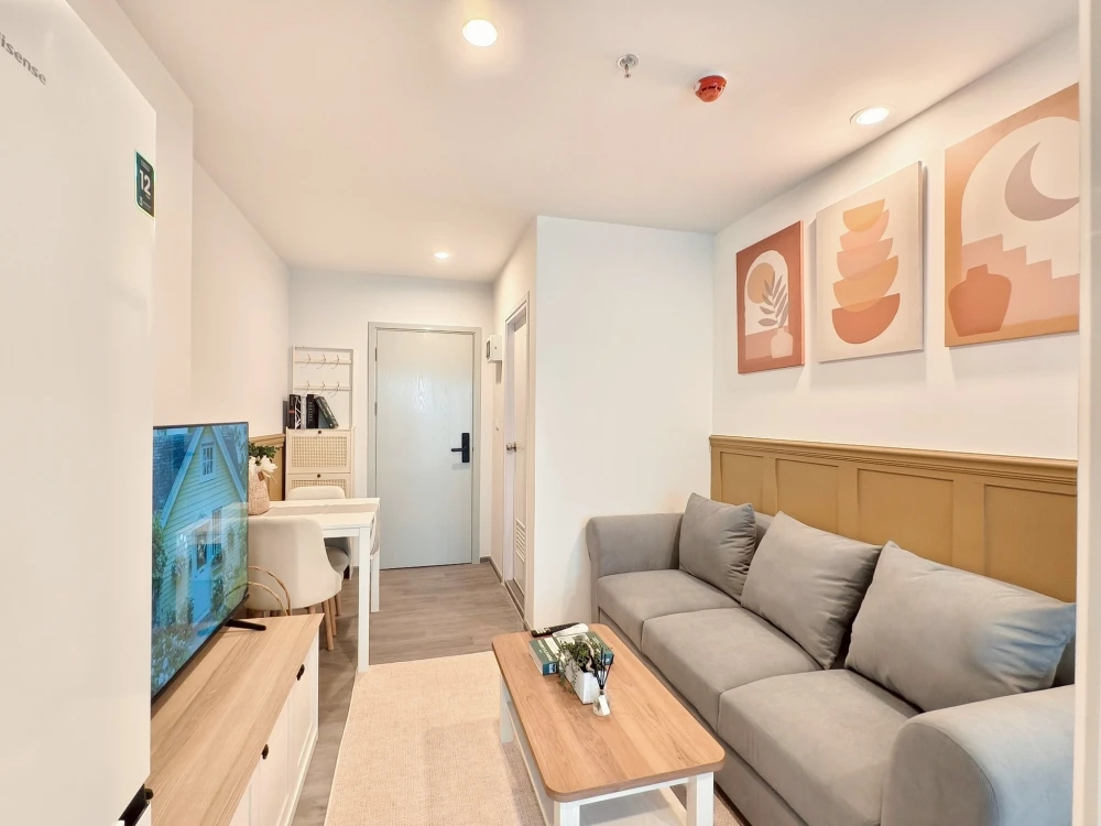 ให้เช่า Regent Home Bangna ห้องพร้อมอยู่ ชั้นสูง เฟอร์พร้อม รีบจองเลย!!