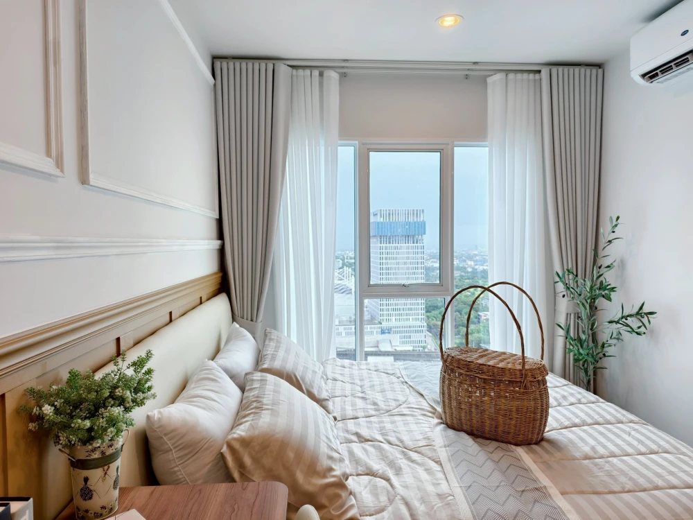 ให้เช่า Regent Home Bangna ห้องพร้อมอยู่ ชั้นสูง เฟอร์พร้อม รีบจองเลย!!