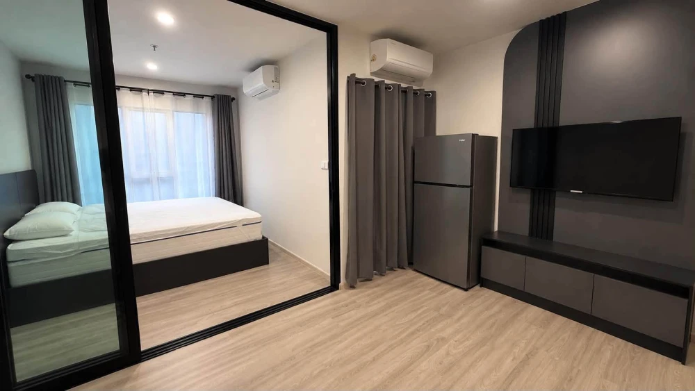 ให้เช่า Regent Home Bangna  ห้องพร้อมอยู่ เฟอร์ครบ เครื่องใช้ไฟฟ้าครบ!