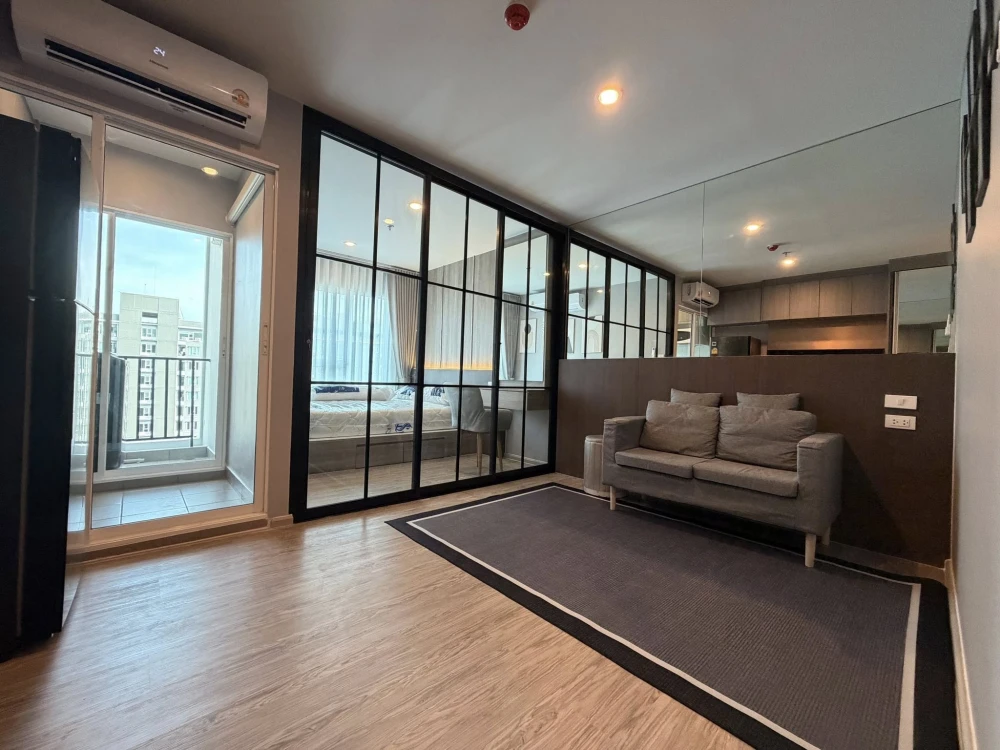 ให้เช่า Regent Home Bangna ห้องพร้อมอยู่ เฟอร์นิเจอร์ เครื่องใช้ไฟฟ้าครบ สนใจจองเลย