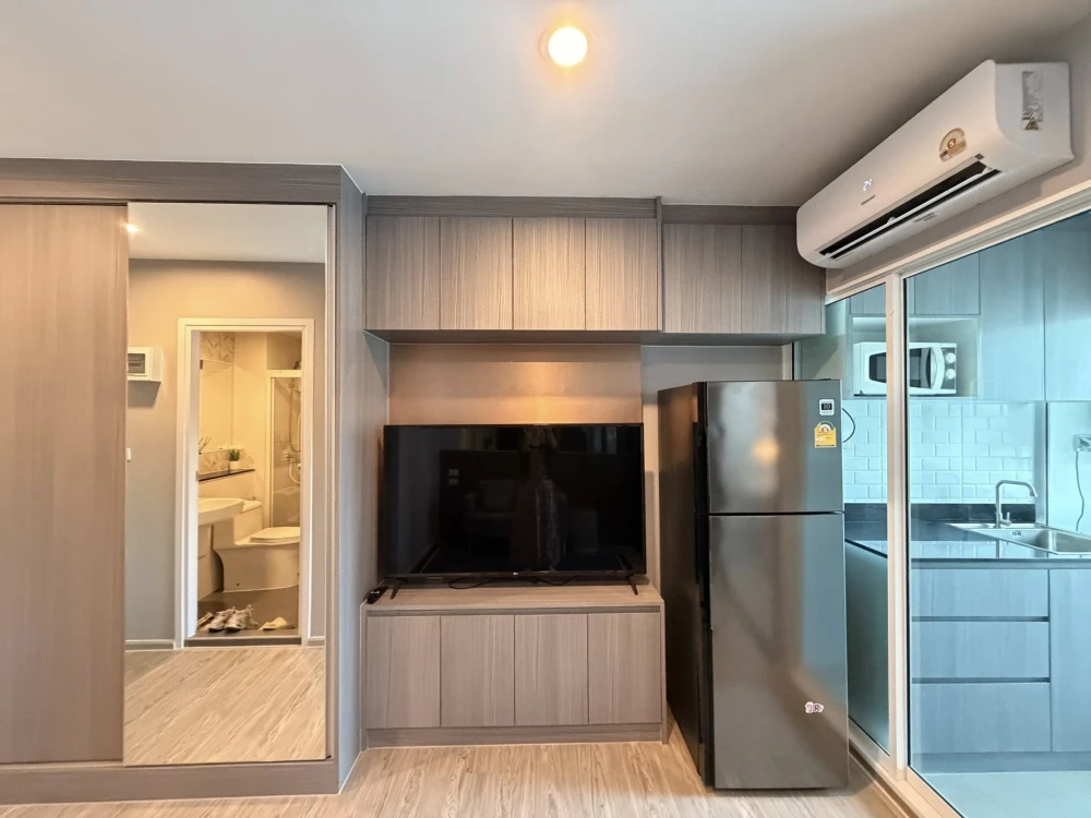 ให้เช่า Regent Home Bangna ห้องพร้อมอยู่ เฟอร์นิเจอร์ เครื่องใช้ไฟฟ้าครบ สนใจจองเลย