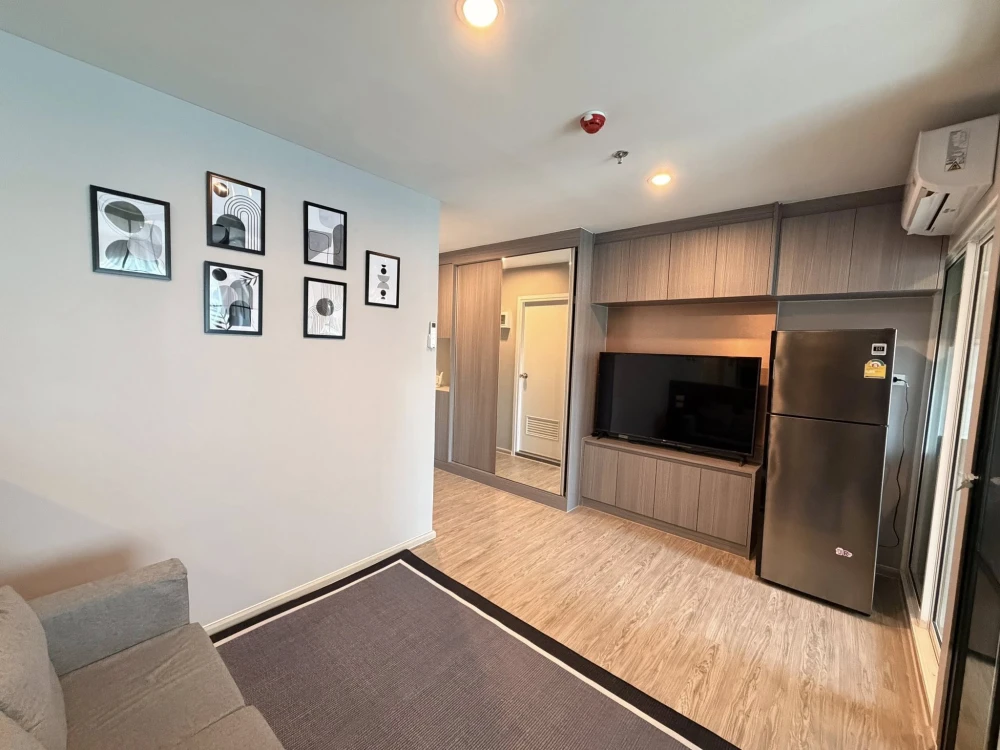 ให้เช่า Regent Home Bangna ห้องพร้อมอยู่ เฟอร์นิเจอร์ เครื่องใช้ไฟฟ้าครบ สนใจจองเลย