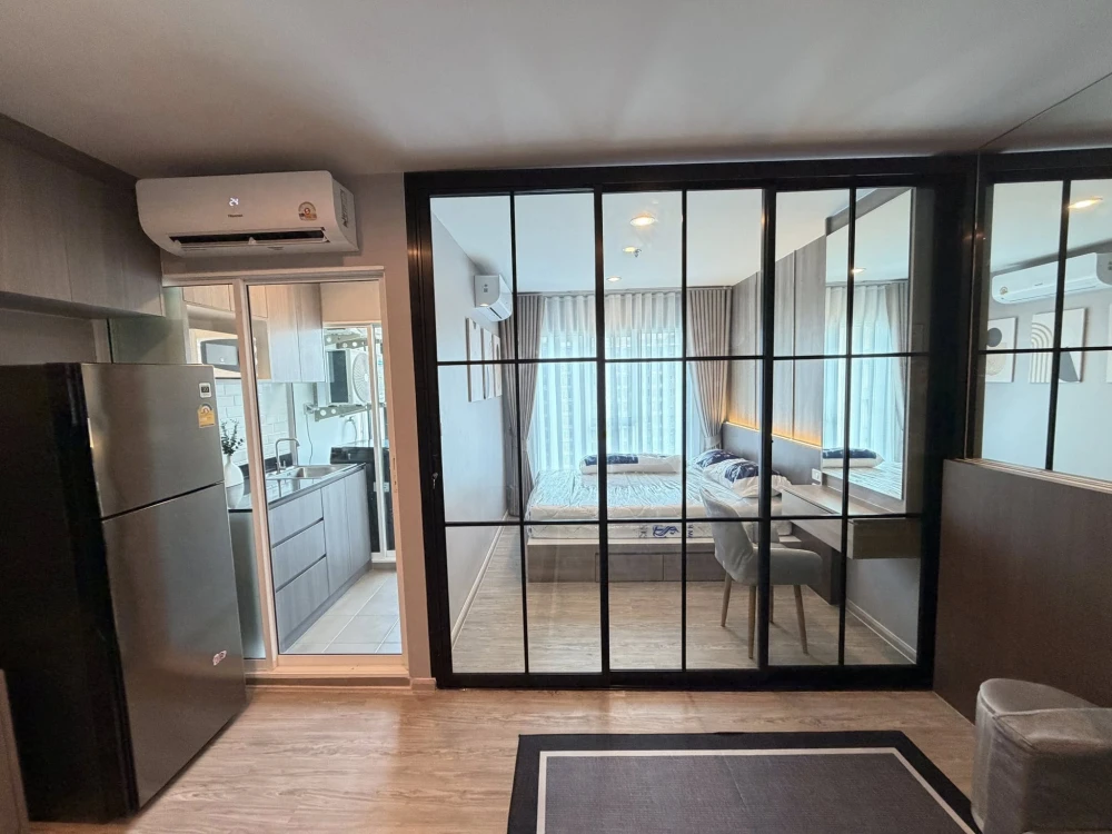 ให้เช่า Regent Home Bangna ห้องพร้อมอยู่ เฟอร์นิเจอร์ เครื่องใช้ไฟฟ้าครบ สนใจจองเลย