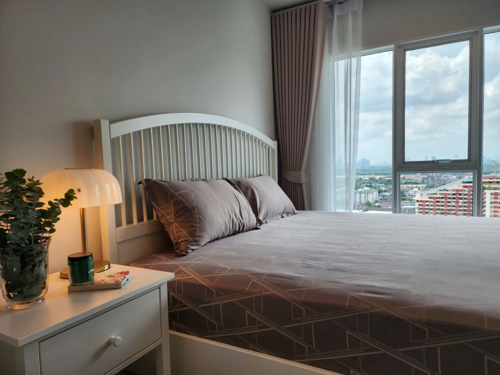 ให้เช่า Regent Home Bangna ห้องพร้อมอยู่ เฟอร์พร้อม ชั้นสูง วิวโค้งแม่น้ำเจ้าพระยา จองเลยห้ามพลาด
