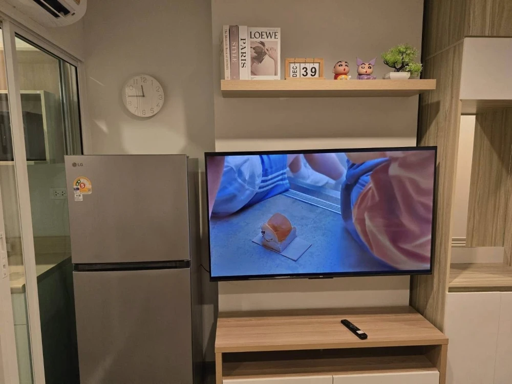 ให้เช่า Regent Home Bangna ห้องอยู่ชั้นสูง วิวสระ แต่งมินิมอล มูจิ สวยมาก พร้อมเข้าอยู่