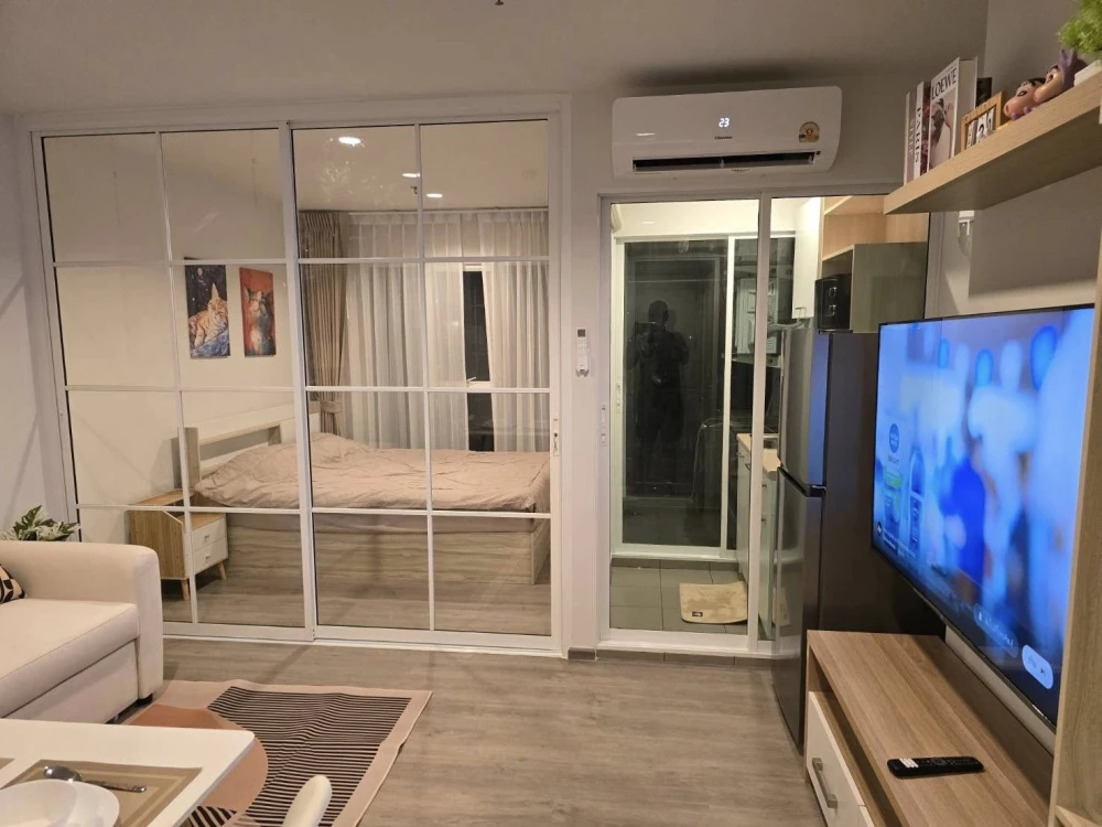 ให้เช่า Regent Home Bangna ห้องอยู่ชั้นสูง วิวสระ แต่งมินิมอล มูจิ สวยมาก พร้อมเข้าอยู่