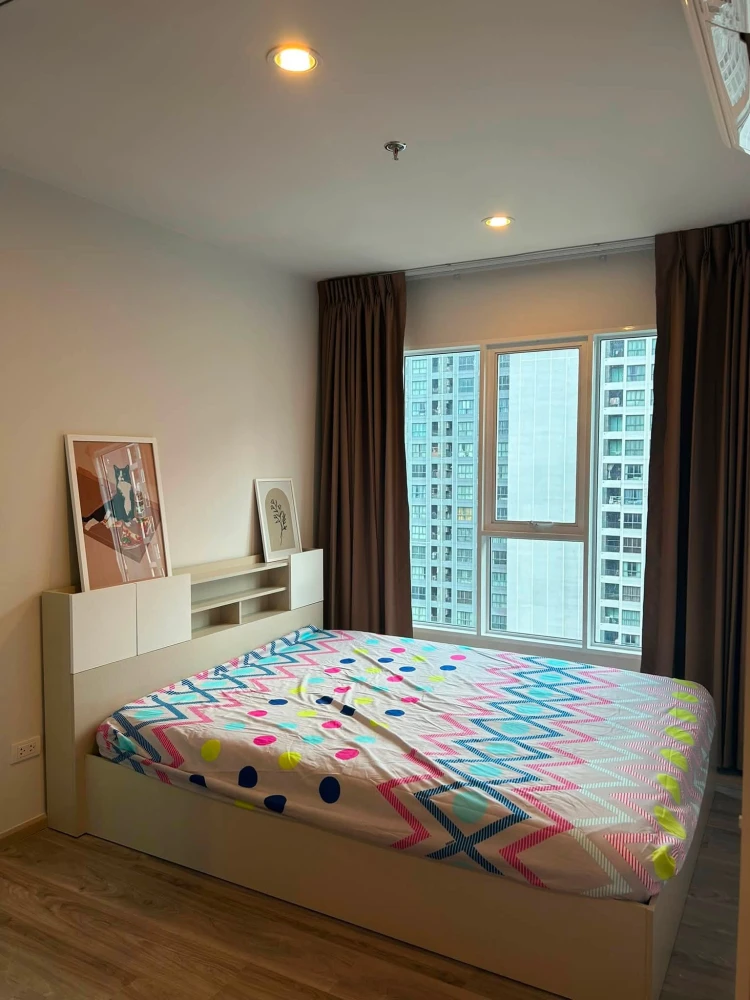 ให้เช่า Regent Home Bangna ห้องอยู่ชั้น 25 สูงมากๆ รับลมดีสุดๆ พร้อมเฟอร์นิเจอร์ครบครัน เข้าอยู่ได้เลย