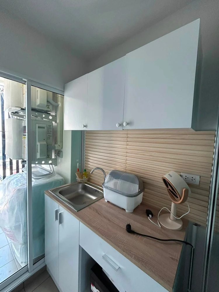 ให้เช่า Regent Home Bangna ห้องอยู่ชั้น 25 สูงมากๆ รับลมดีสุดๆ พร้อมเฟอร์นิเจอร์ครบครัน เข้าอยู่ได้เลย