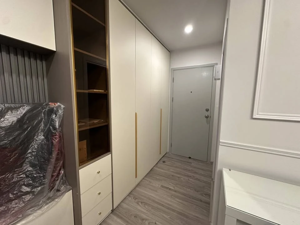 ให้เช่า Regent Home Bangna ห้องแต่งน่าอยู่ บิ้วอินสวยๆ แค่มีกระเป๋าเสื้อผ้า เข้าอยู่ได้ทันที จองเลย อย่ารอช้า