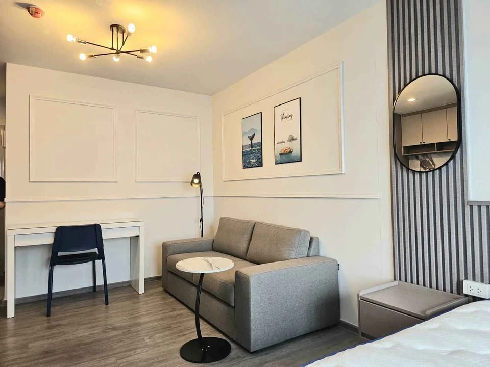 ให้เช่า Regent Home Bangna ห้องแต่งพร้อมอยู่ โทนขาวสบายตา ราคาสบายกระเป๋า มาจองเลยจ้า อย่าพลาด