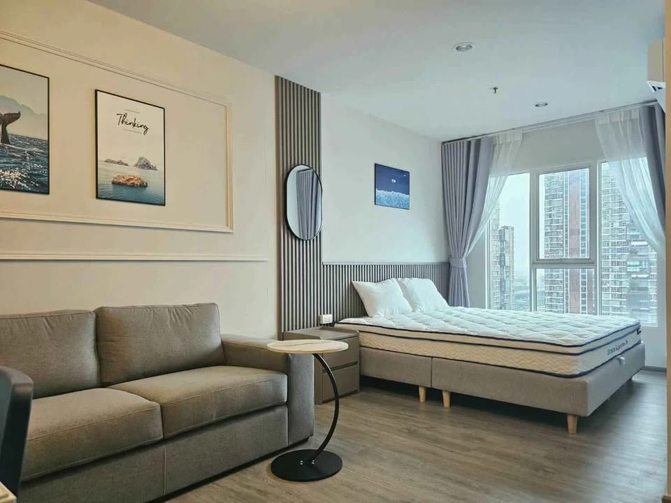 ให้เช่า Regent Home Bangna ห้องแต่งพร้อมอยู่ โทนขาวสบายตา ราคาสบายกระเป๋า มาจองเลยจ้า อย่าพลาด