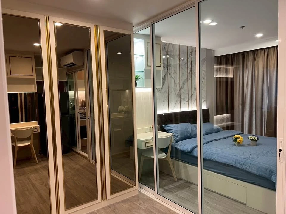 ให้เช่า Regent Home Bangna ห้องแต่งสวยคุมโทน บิ้วอินเฟอร์นิเจอร์สุดปัง เห็นวิวสวยจากชั้นสูง ห้ามพลาด