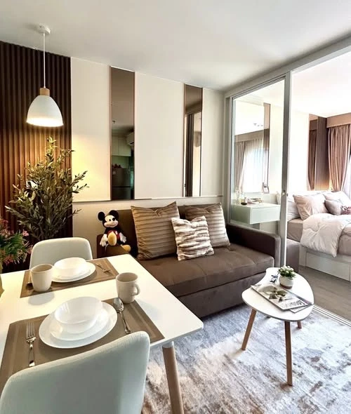 ให้เช่า Regent Home Bangna ห้องแต่งสวยคุมโทน มาพร้อมสิ่งอำนวยความสะดวกครบครัน จองด่วน