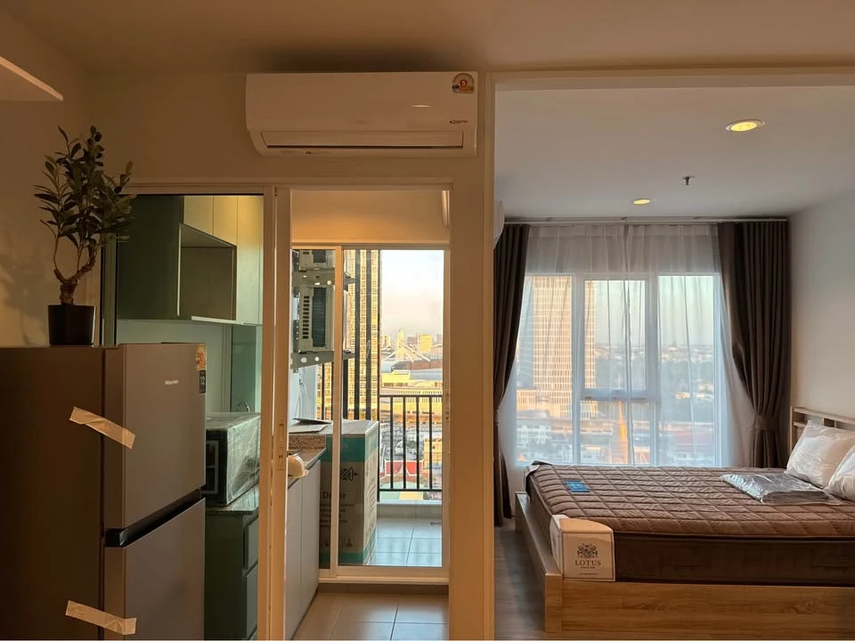 ให้เช่า Regent Home Bangna ห้องแต่งสวยคุมโทน เฟอร์นิเจอร์บิ้วอินอย่างดี จองเลย