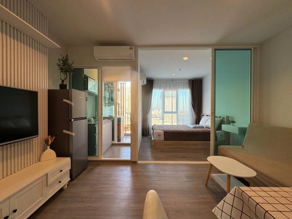 ให้เช่า Regent Home Bangna ห้องแต่งสวยคุมโทน เฟอร์นิเจอร์บิ้วอินอย่างดี จองเลย