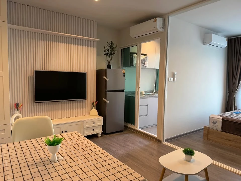 ให้เช่า Regent Home Bangna ห้องแต่งสวยคุมโทน เฟอร์นิเจอร์บิ้วอินอย่างดี จองเลย