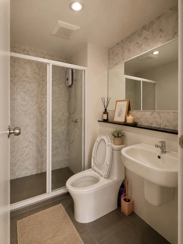 ให้เช่า Regent Home Bangna ห้องแต่งสวยสไตล์มินิมอล เฟอร์ครบครัน วิวสระว่ายน้ำ รีบจองเลยจ้า