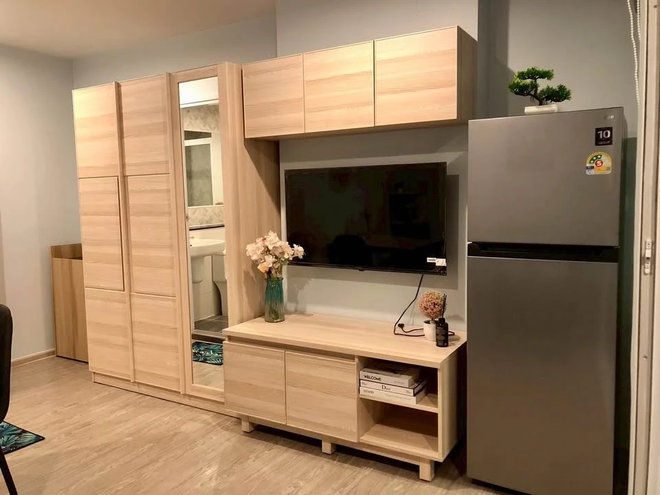ให้เช่า Regent Home Bangna อาคาร B ชั้น 17 วิวแม่น้ำ ตกแต่งเฟอร์นิเจอร์สวย ครบเซ็ต พร้อมเข้าอยู่แล้วจ้า