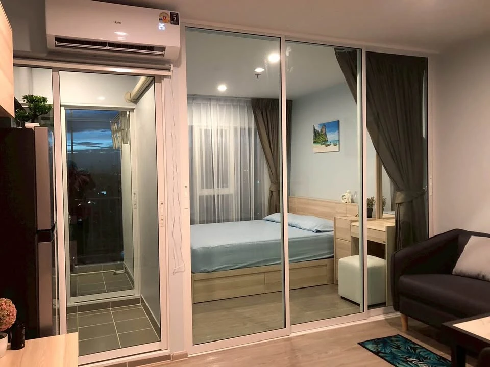 ให้เช่า Regent Home Bangna อาคาร B ชั้น 17 วิวแม่น้ำ ตกแต่งเฟอร์นิเจอร์สวย ครบเซ็ต พร้อมเข้าอยู่แล้วจ้า