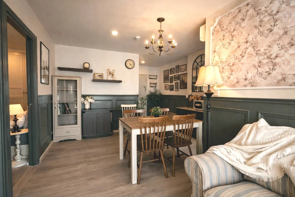 ให้เช่า Regent Home Bangna แบบ 2 ห้องนอน 2 ห้องน้ำ อาคาร A ห้องมุม วิวแม่น้ำเจ้าพระยา ตกแต่งครบ พร้อมเข้าอยู่