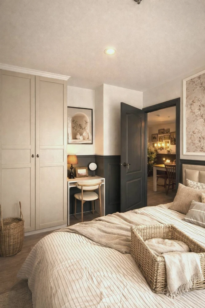 ให้เช่า Regent Home Bangna แบบ 2 ห้องนอน 2 ห้องน้ำ อาคาร A ห้องมุม วิวแม่น้ำเจ้าพระยา ตกแต่งครบ พร้อมเข้าอยู่