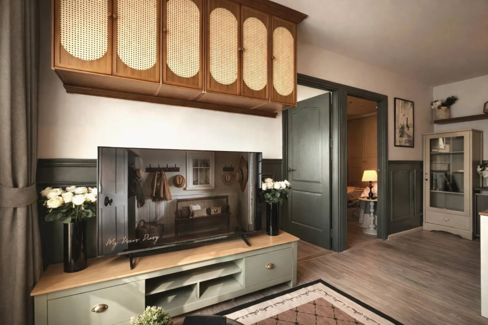 ให้เช่า Regent Home Bangna แบบ 2 ห้องนอน 2 ห้องน้ำ อาคาร A ห้องมุม วิวแม่น้ำเจ้าพระยา ตกแต่งครบ พร้อมเข้าอยู่