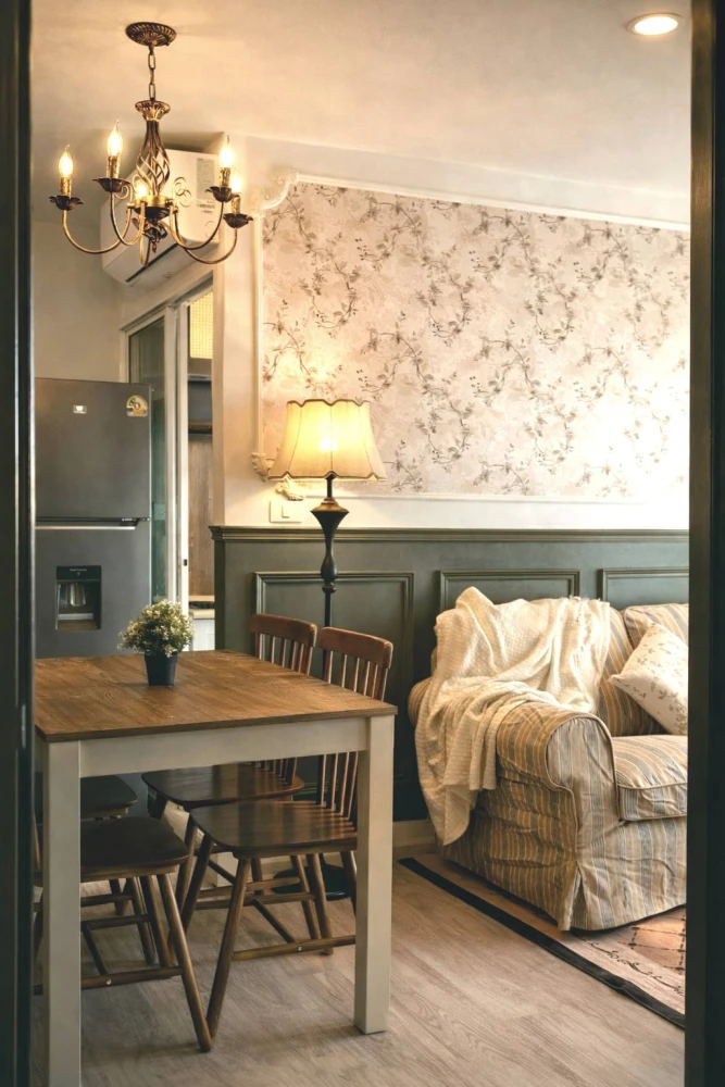 ให้เช่า Regent Home Bangna แบบ 2 ห้องนอน 2 ห้องน้ำ อาคาร A ห้องมุม วิวแม่น้ำเจ้าพระยา ตกแต่งครบ พร้อมเข้าอยู่