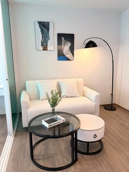 ให้เช่า Regent Home Bangna 1 ห้องนอน 1 ห้องน้ำ ตกแต่งคุมโทน เดินทางสะดวก จองเลย