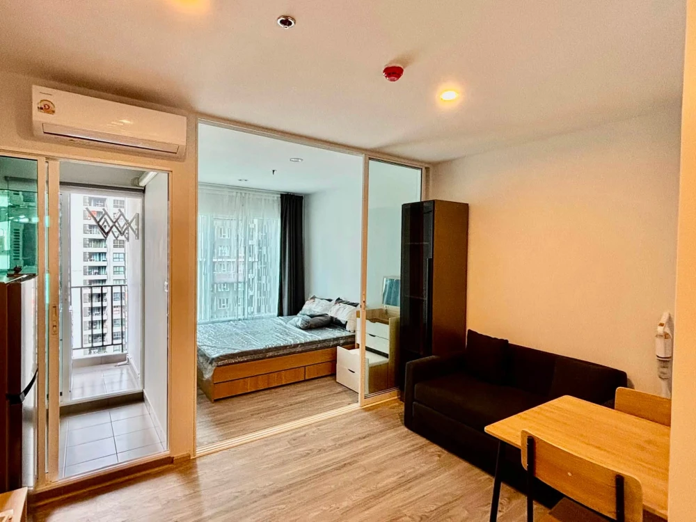 ให้เช่า Regent Home Bangna 1 ห้องนอน 1 ห้องน้ำ ตกแต่งคุมโทน เฟอร์นิเจอร์ครบครัน จองเลย