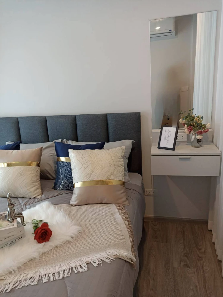 ให้เช่า Regent Home Bangna 1 ห้องนอน 1 ห้องน้ำ มาพร้อมเฟอร์ครบครัน ดีแบบนี้ห้ามพลาด
