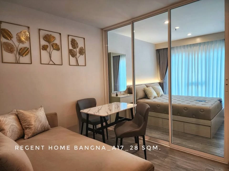 ให้เช่า Regent Home Bangna Built-in อย่างดี เน้นฟังก์ชั่นการใช้งานอยู่จริง คุณต้องห้ามพลาดเด็ดขาด