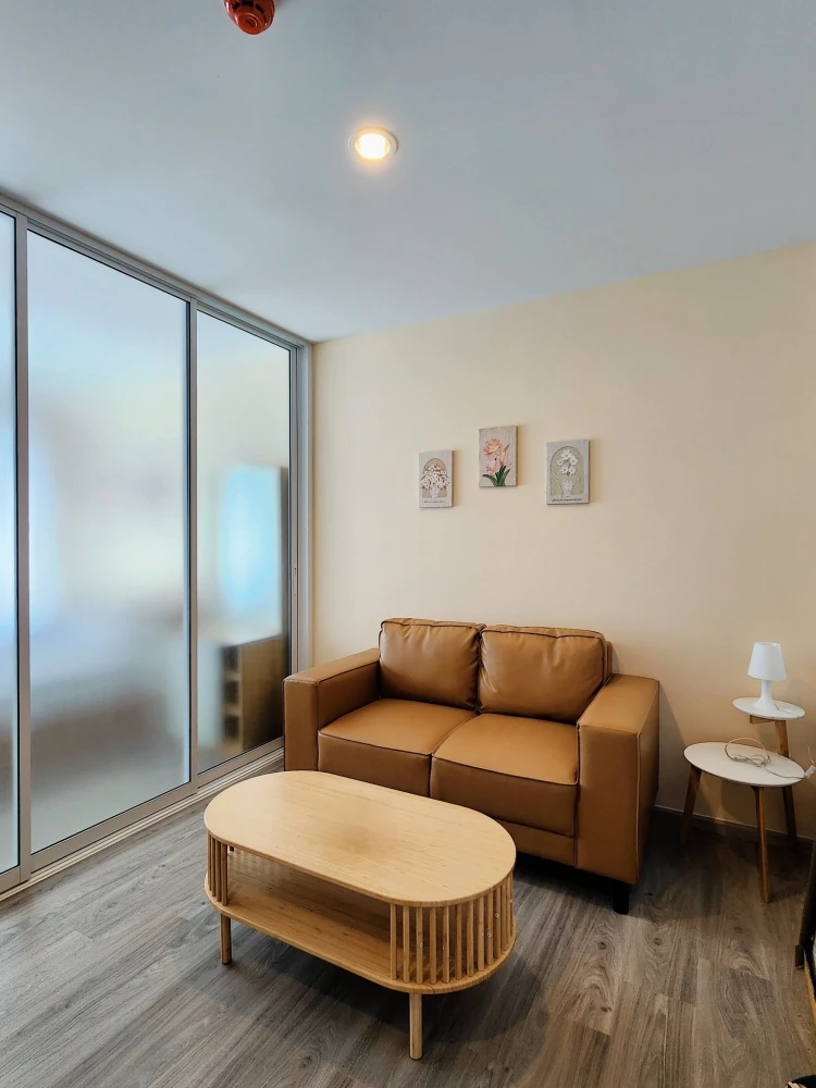 ให้เช่า Regent Home Bangna One bed room ชั้น 16 ได้วิวสูง เฟอร์ เครื่องใช้ไฟฟ้าครบ ลากกระเป๋าเข้าอยู่ได้เลย