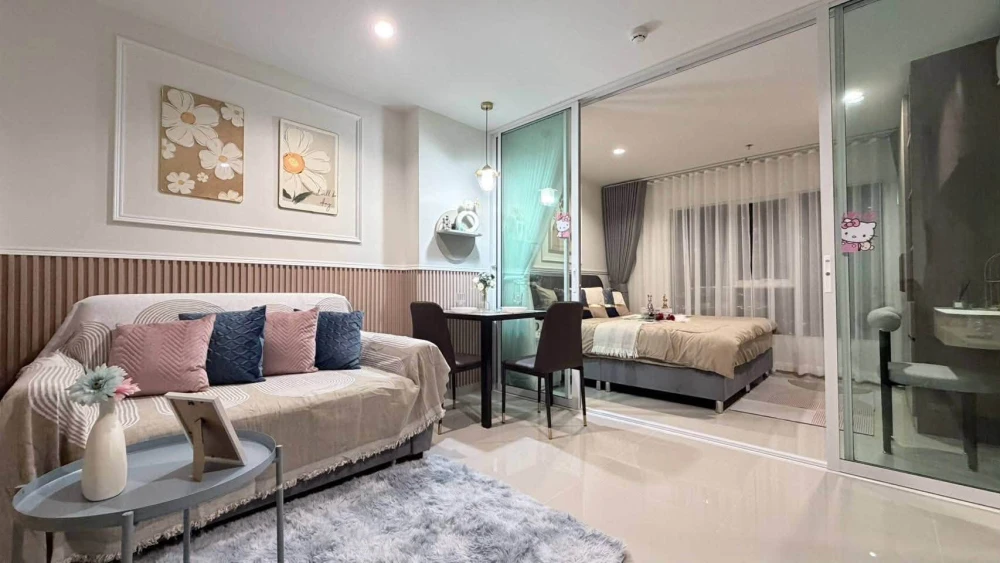 ให้เช่า Regent Home Bangna Type หน้ากว้างพิเศษ วิวโล่ง เฟอร์นิเจอร์ built-in ทั้งห้อง รีบจองเลย