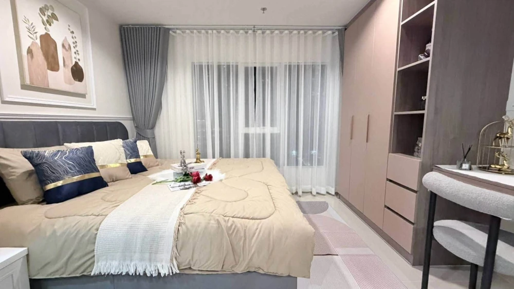 ให้เช่า Regent Home Bangna Type หน้ากว้างพิเศษ วิวโล่ง เฟอร์นิเจอร์ built-in ทั้งห้อง รีบจองเลย