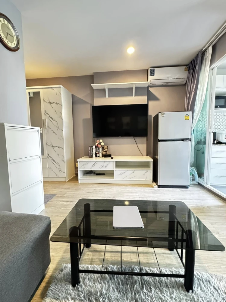 ให้เช่า Regent Home Sukhumvit 97/1 ห้องน่าอยู่ ชั้น 3 เฟอร์และเครื่องใช้ไฟฟ้าครบครัน หิ้วกระเป๋าเข้าอยู่ได้เลยจ้า