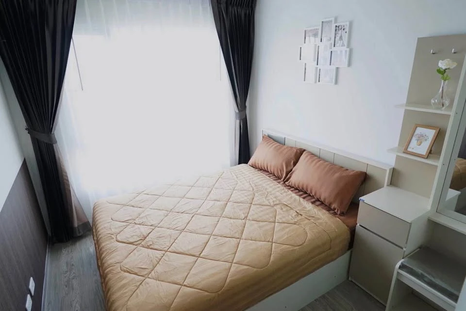 ให้เช่า Regent home Sukhumvit 97/1 ห้องพร้อมอยู่ เฟอร์พร้อม ห้องกั้นเป็นสัดส่วน จองเลย+++