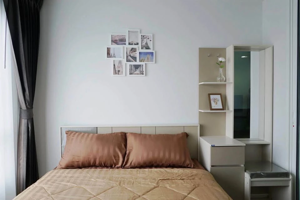 ให้เช่า Regent home Sukhumvit 97/1 ห้องพร้อมอยู่ เฟอร์พร้อม ห้องกั้นเป็นสัดส่วน จองเลย+++